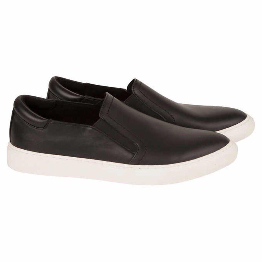 Kenneth Cole Women’s Slip-On Leather Sneakers